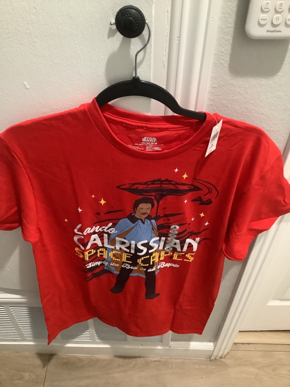 Star Wars Red Lando Calrissian Short Sleeve Graphic Tee